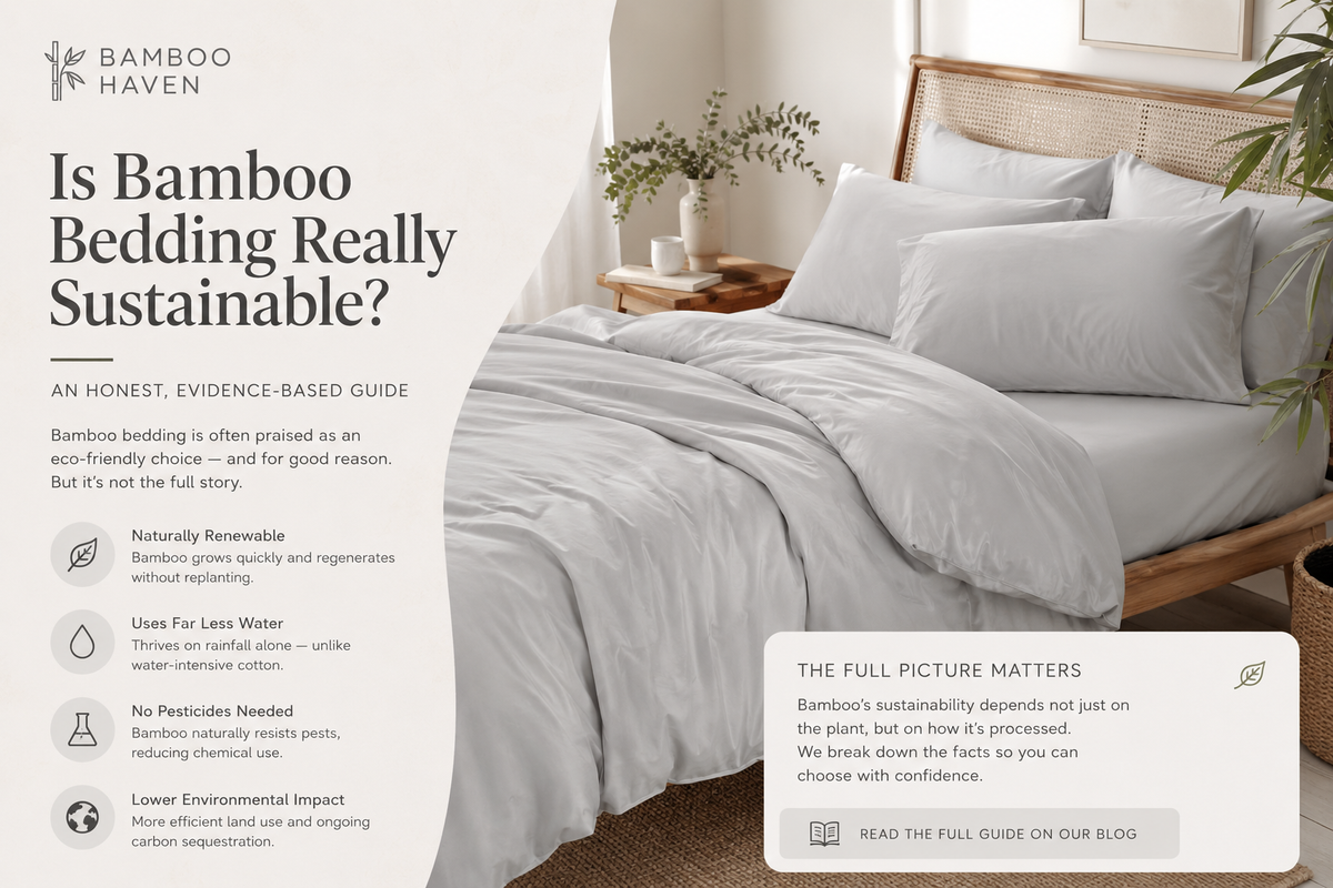Is Bamboo Bedding Really Sustainable? An Honest, Evidence-Based Guide