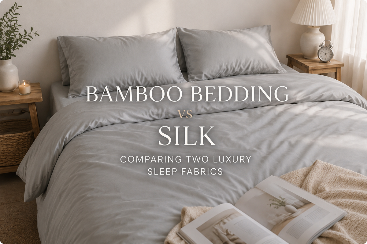 Bamboo Bedding vs Silk: Comparing Two Luxury Sleep Fabrics