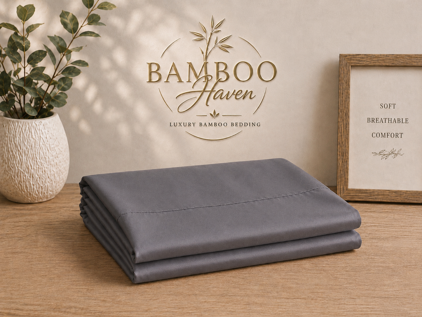 Luxury Bamboo Viscose Deep Fitted Sheet