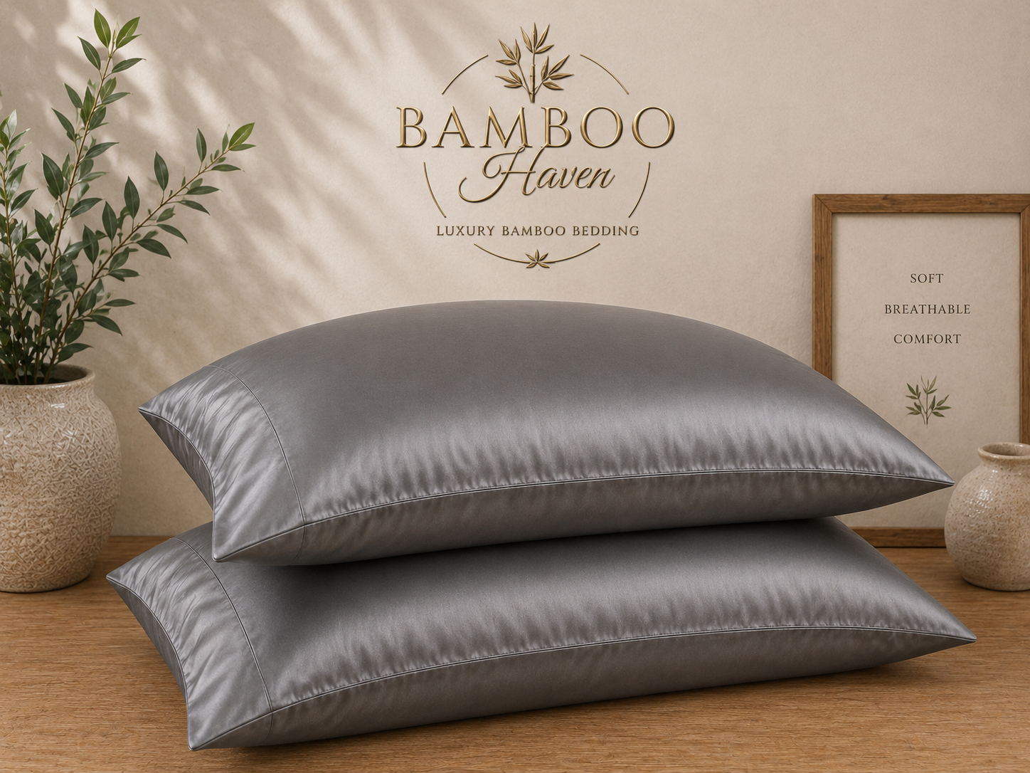Luxury Bamboo Viscose Pillowcases