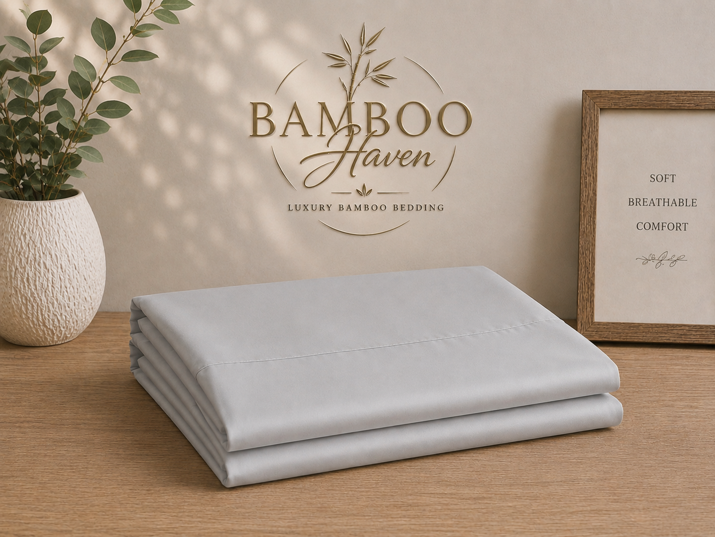 Luxury Bamboo Viscose Deep Fitted Sheet