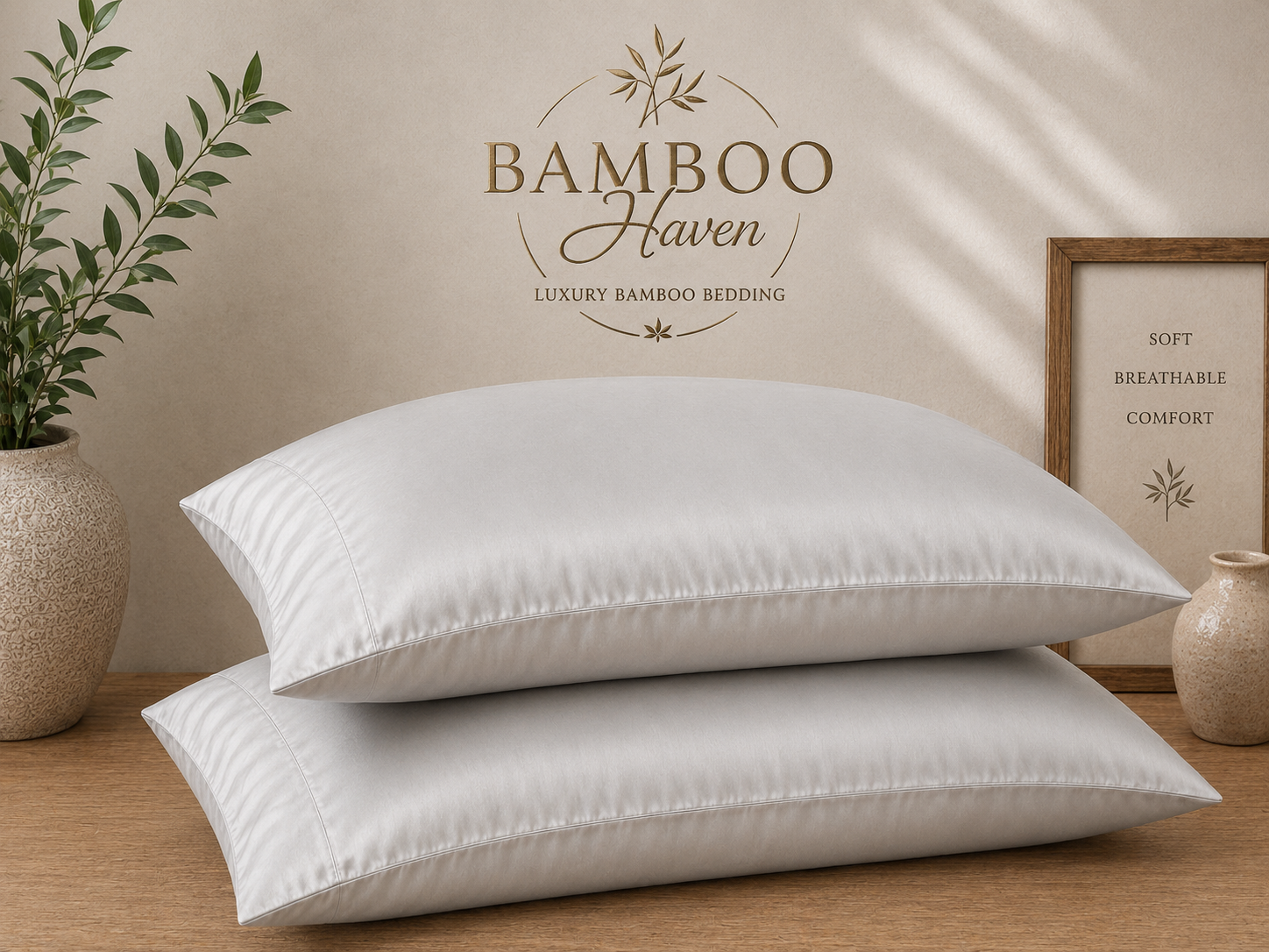 Luxury Bamboo Viscose Pillowcases