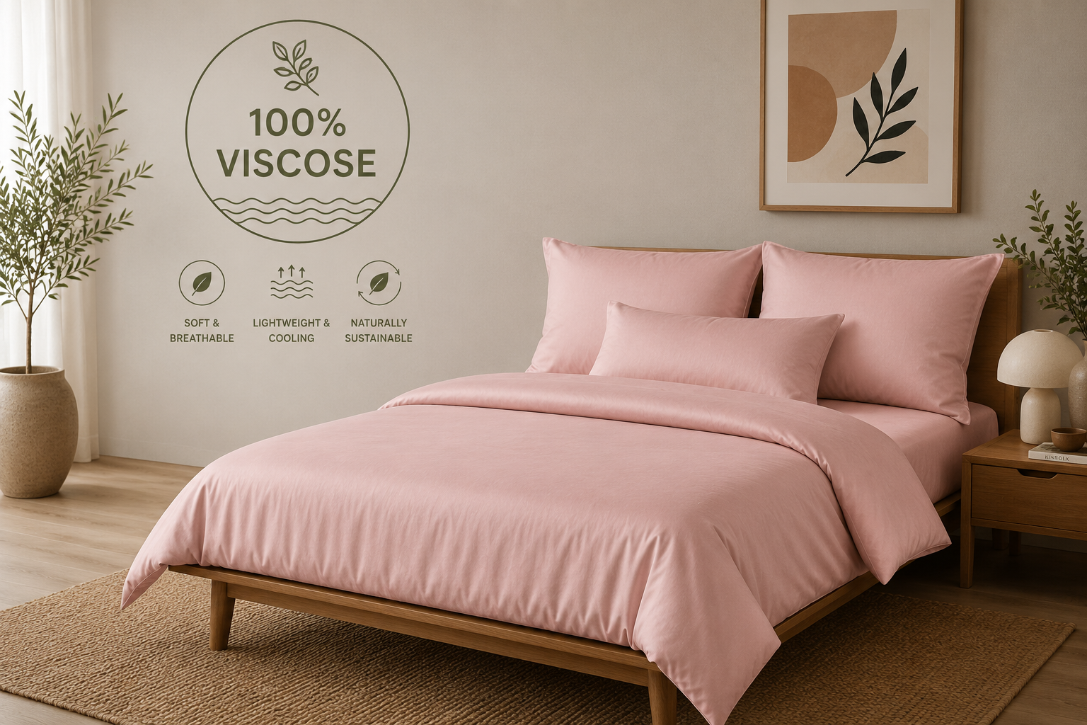 Luxury Bamboo Viscose Duvet Cover