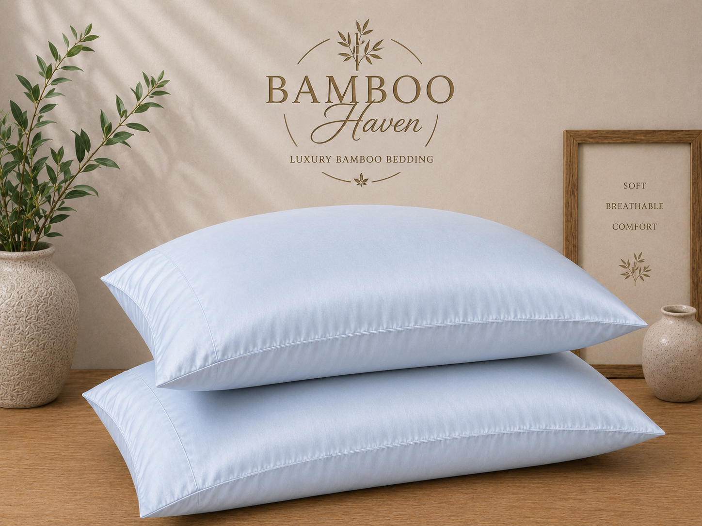 Luxury Bamboo Viscose Pillowcases