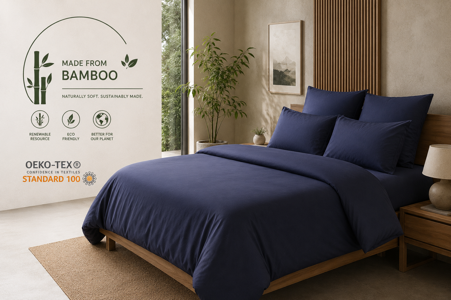 Luxury Bamboo Viscose Duvet Cover