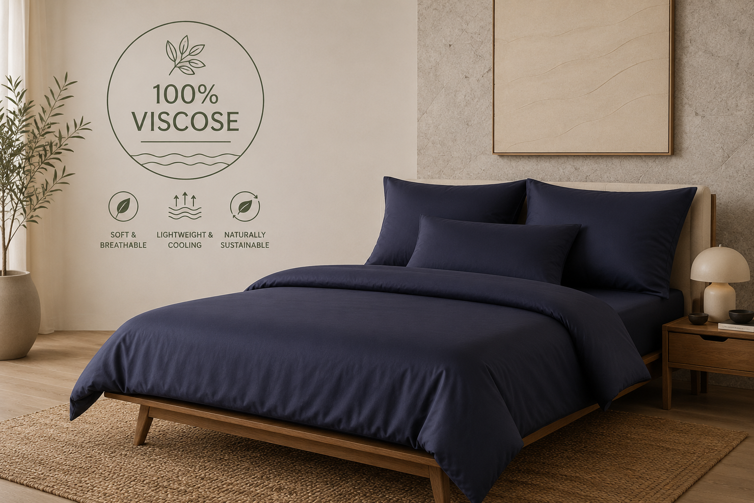 Luxury Bamboo Viscose Bedding Set