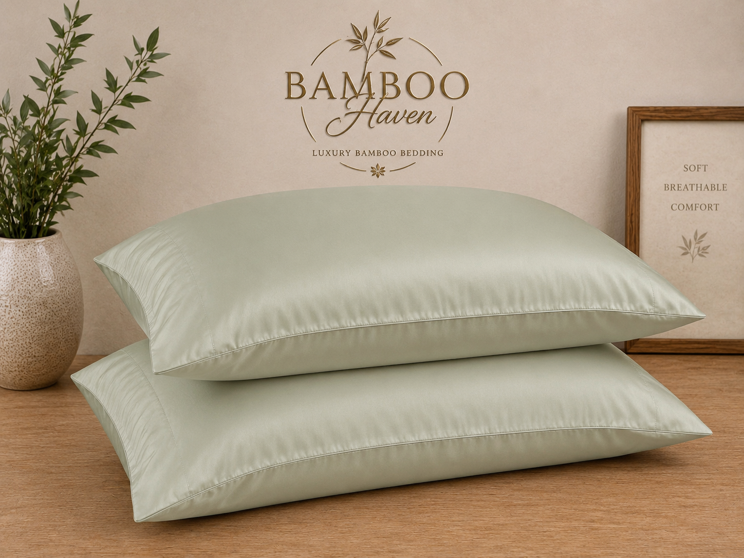 Luxury Bamboo Viscose Pillowcases