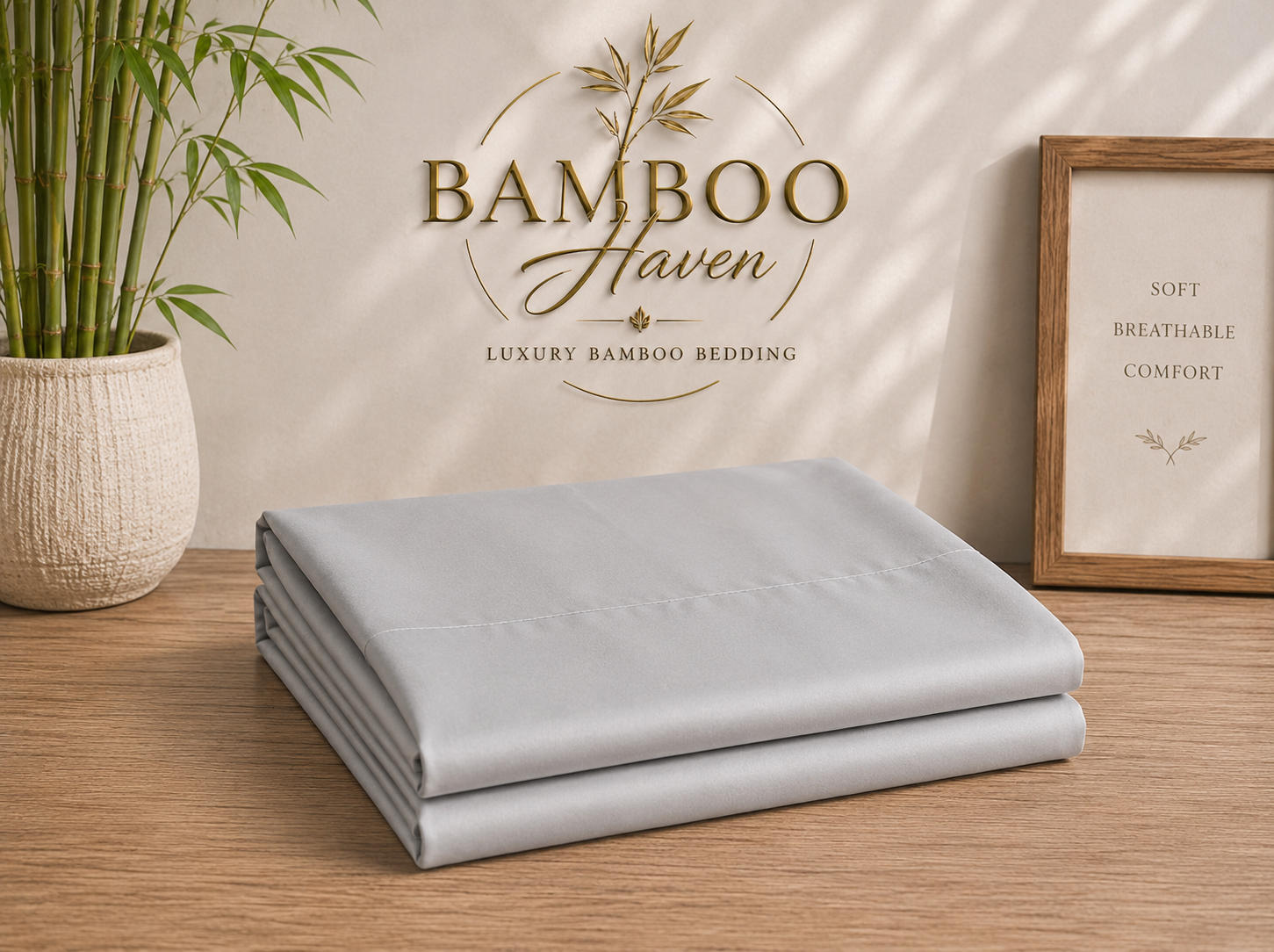 Luxury Bamboo Viscose Deep Fitted Sheet