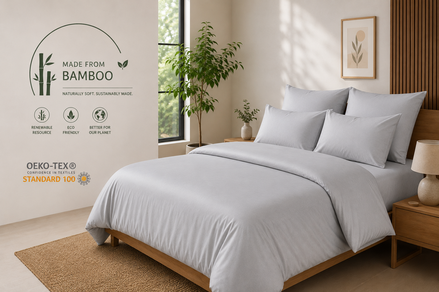 Luxury Bamboo Viscose Duvet Cover