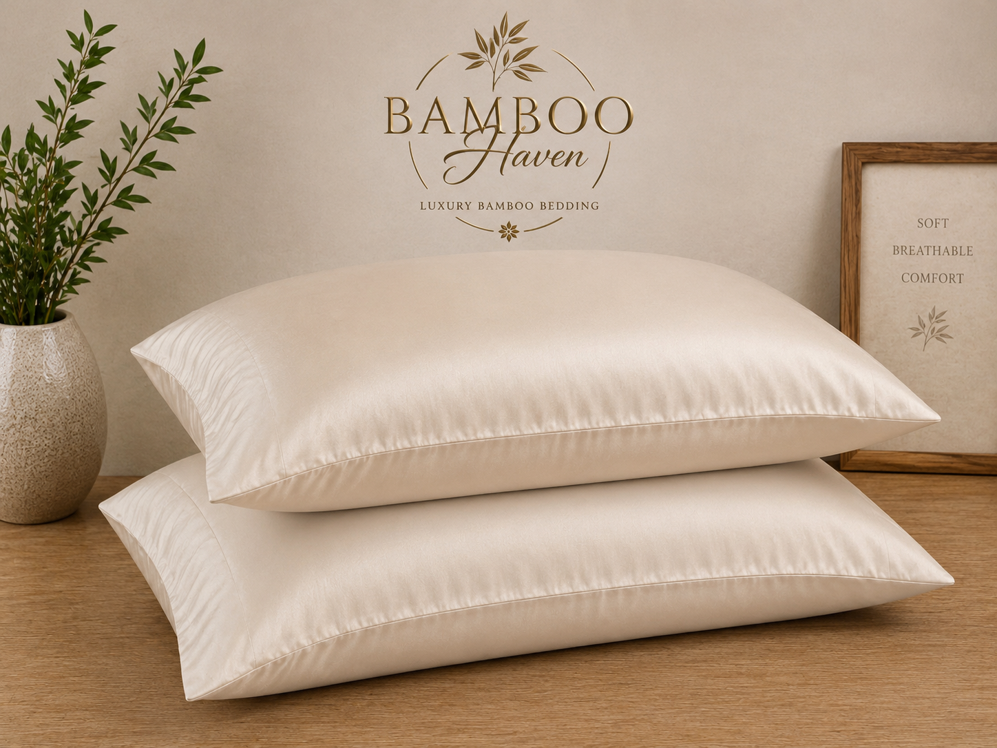 Luxury Bamboo Viscose Pillowcases
