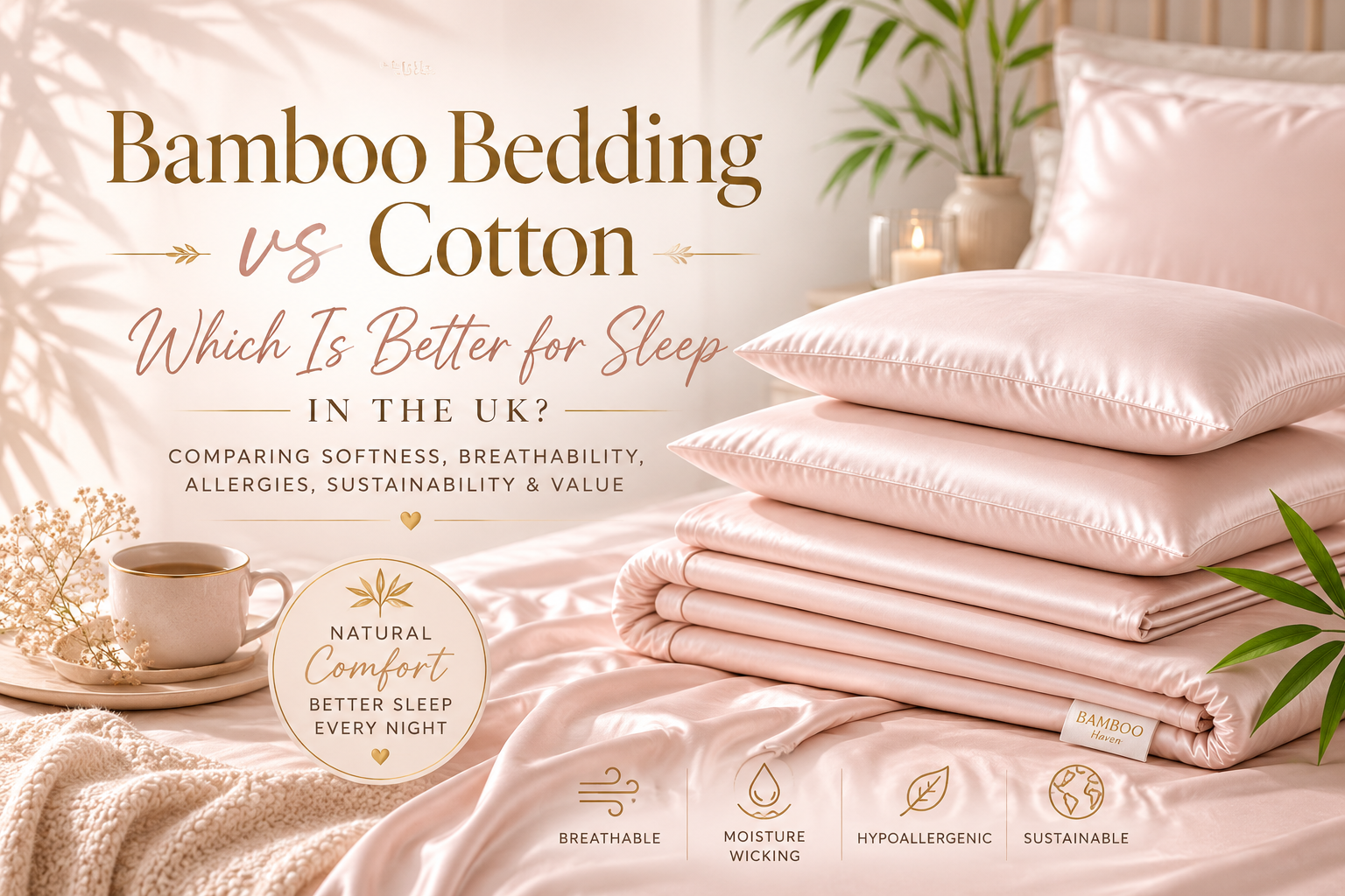 Bamboo Bedding vs Cotton: Which Is Better for Sleep in the UK?