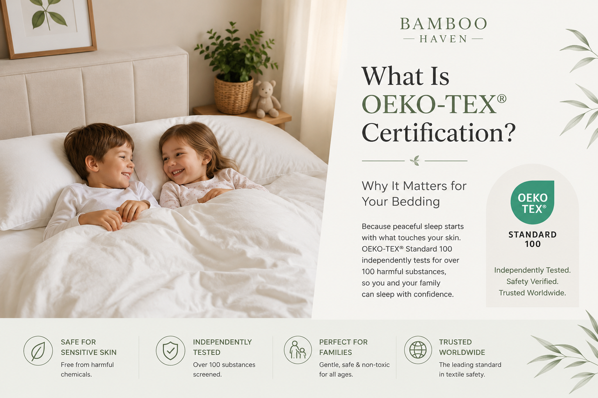 What Is OEKO-TEX Certification and Why Does It Matter for Your Bedding?