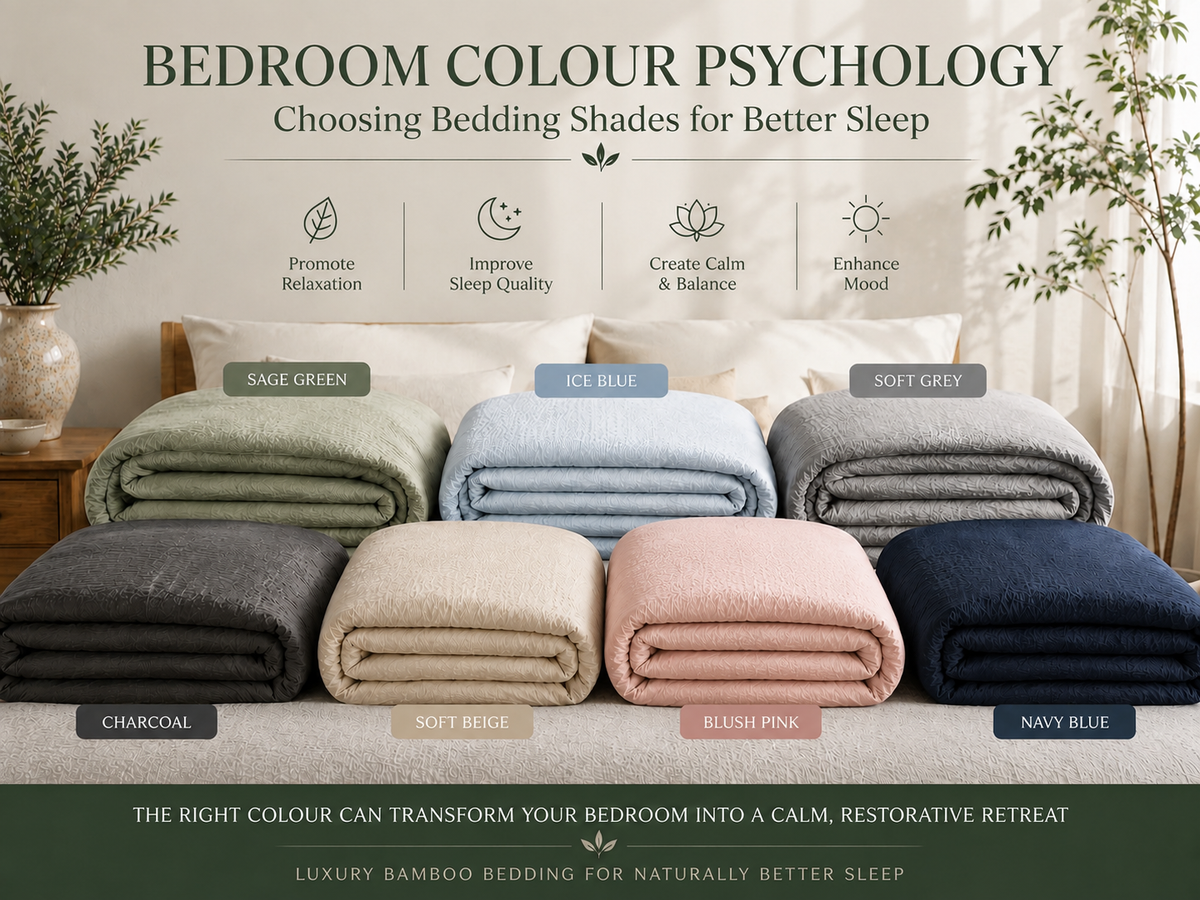 Bedroom Colour Psychology: Choosing Bedding Shades for Better Sleep