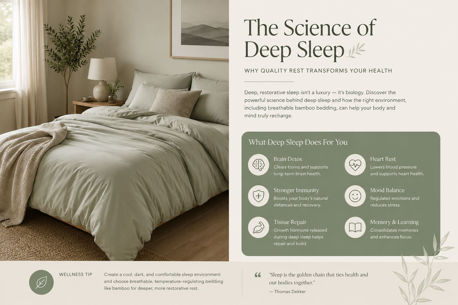The Science of Deep Sleep: Why Quality Rest Transforms Your Health