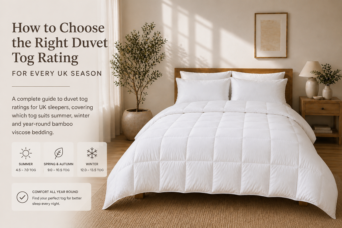 How to Choose the Right Duvet Tog Rating for Every UK Season