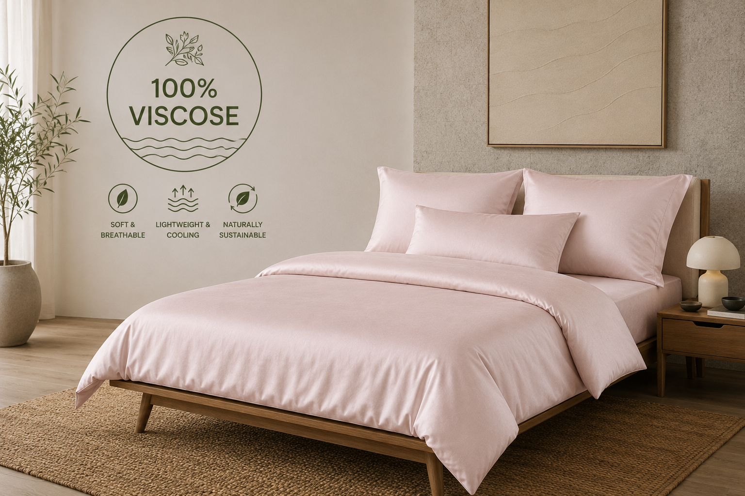 Luxury Bamboo Viscose Duvet Cover