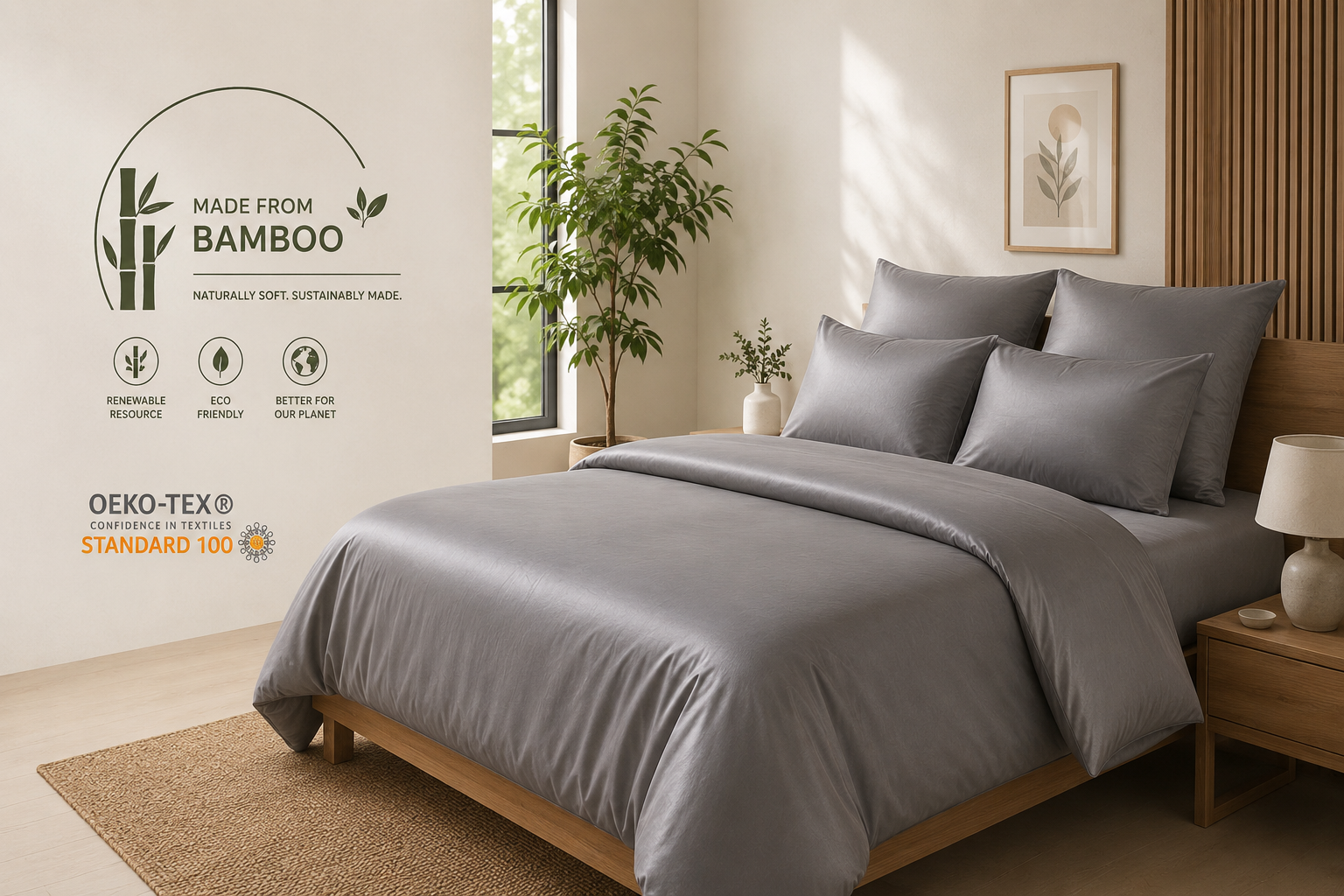 Luxury Bamboo Viscose Duvet Cover