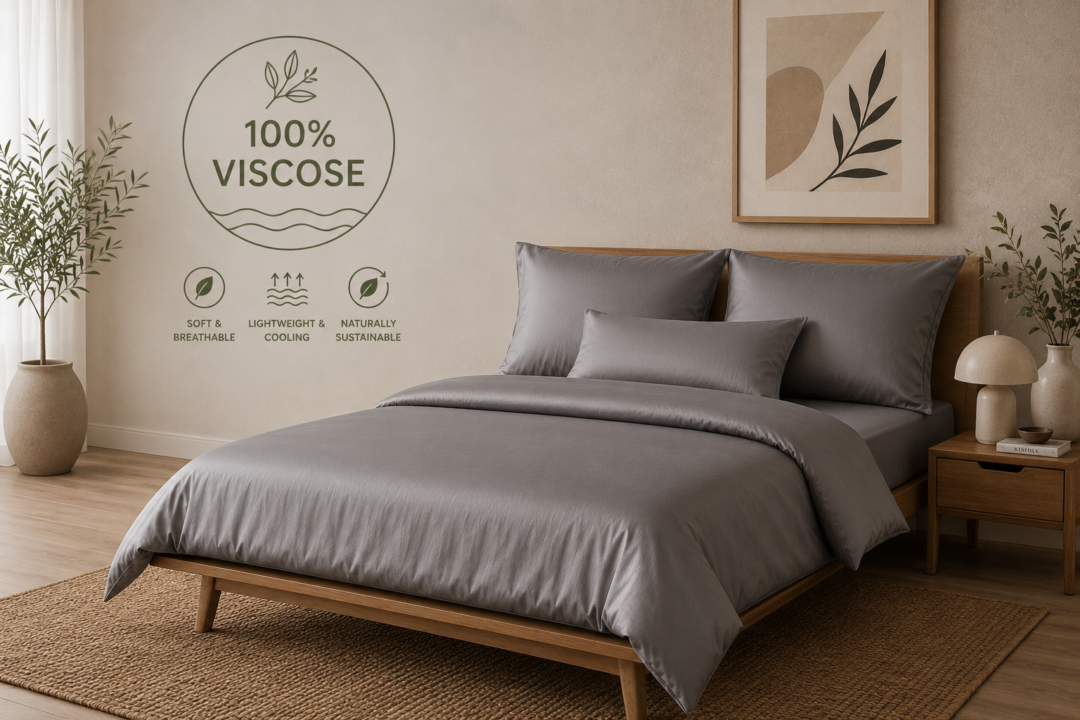Luxury Bamboo Viscose Duvet Cover