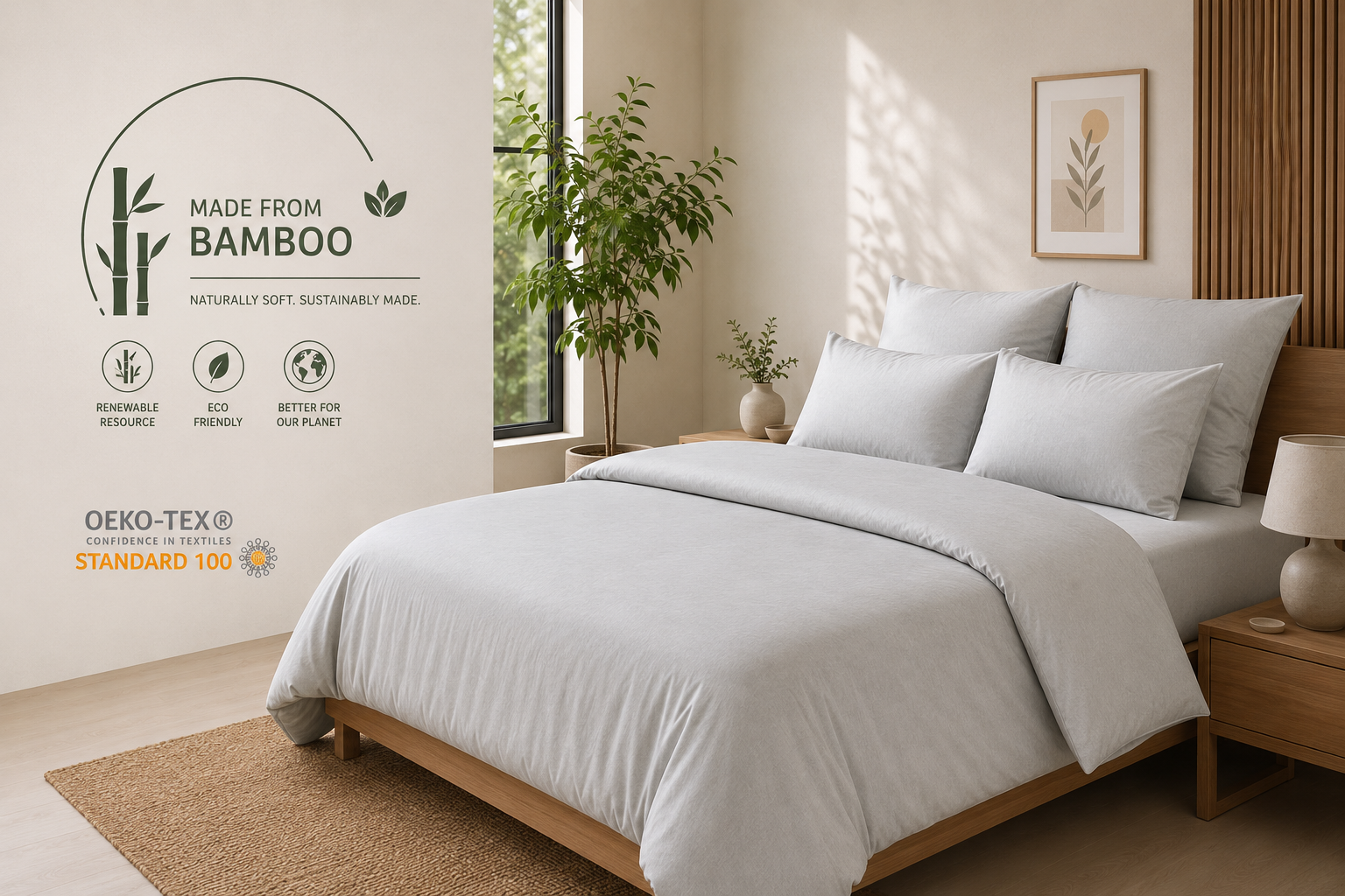 Luxury Bamboo Viscose Duvet Cover