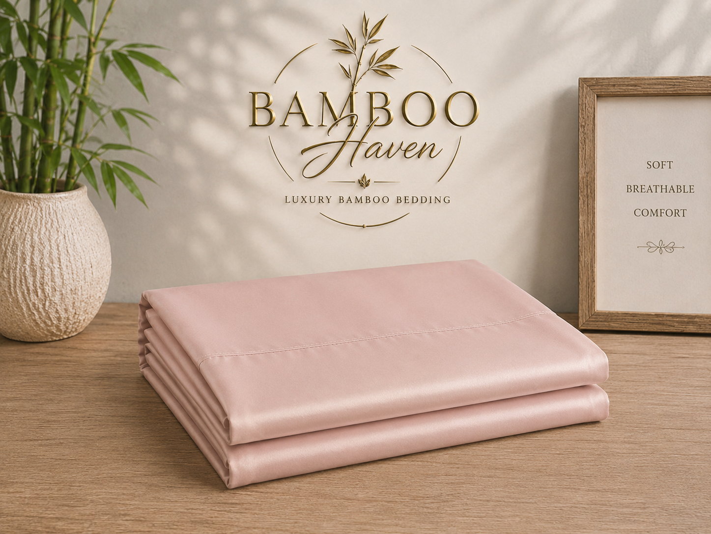 Luxury Bamboo Viscose Deep Fitted Sheet