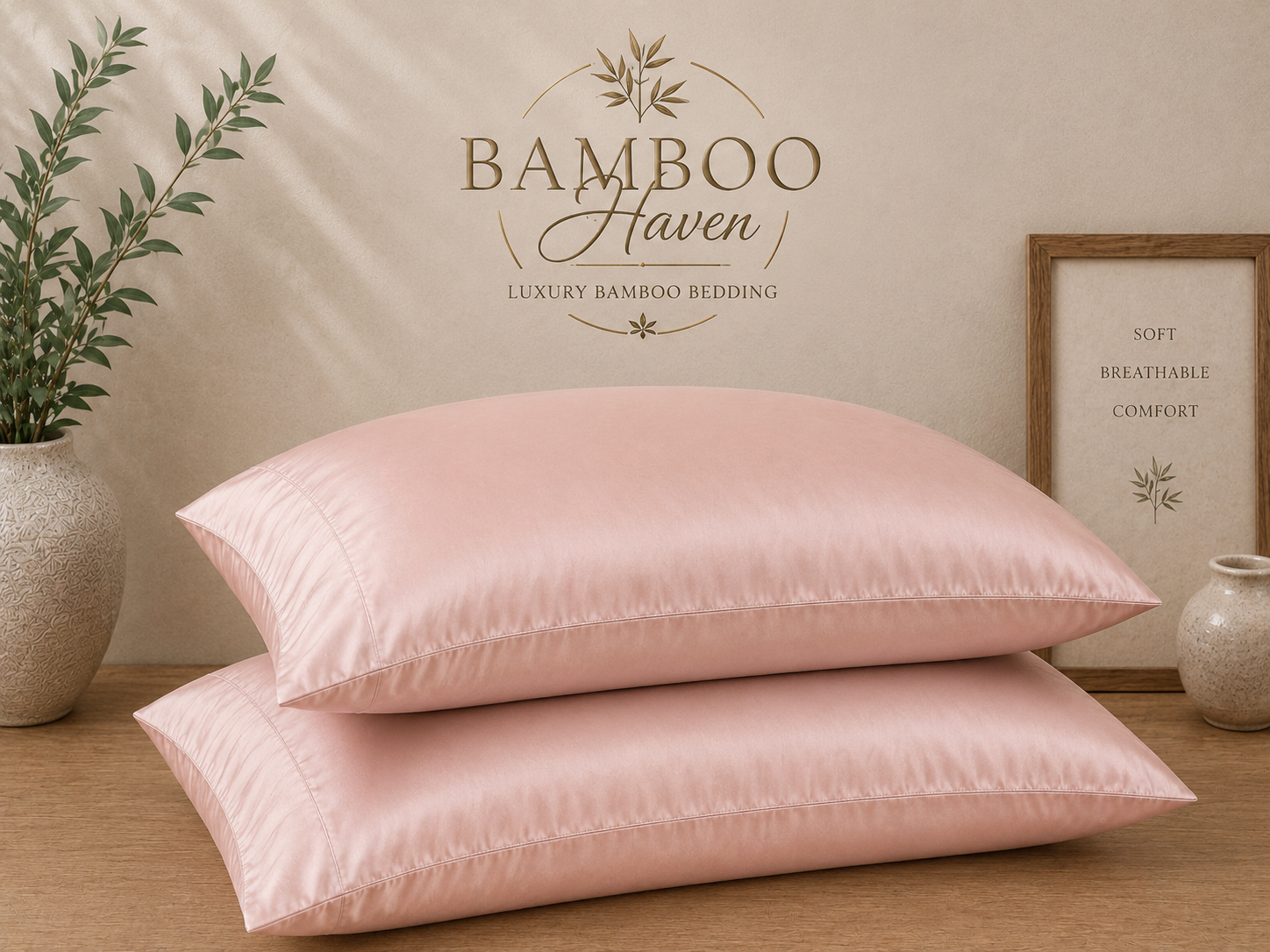 Luxury Bamboo Viscose Pillowcases