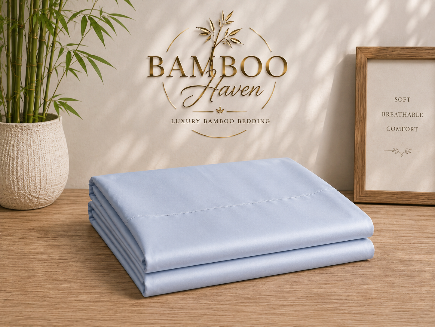 Luxury Bamboo Viscose Deep Fitted Sheet