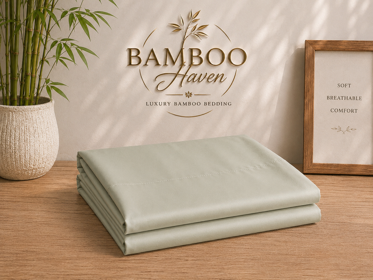 Luxury Bamboo Viscose Deep Fitted Sheet