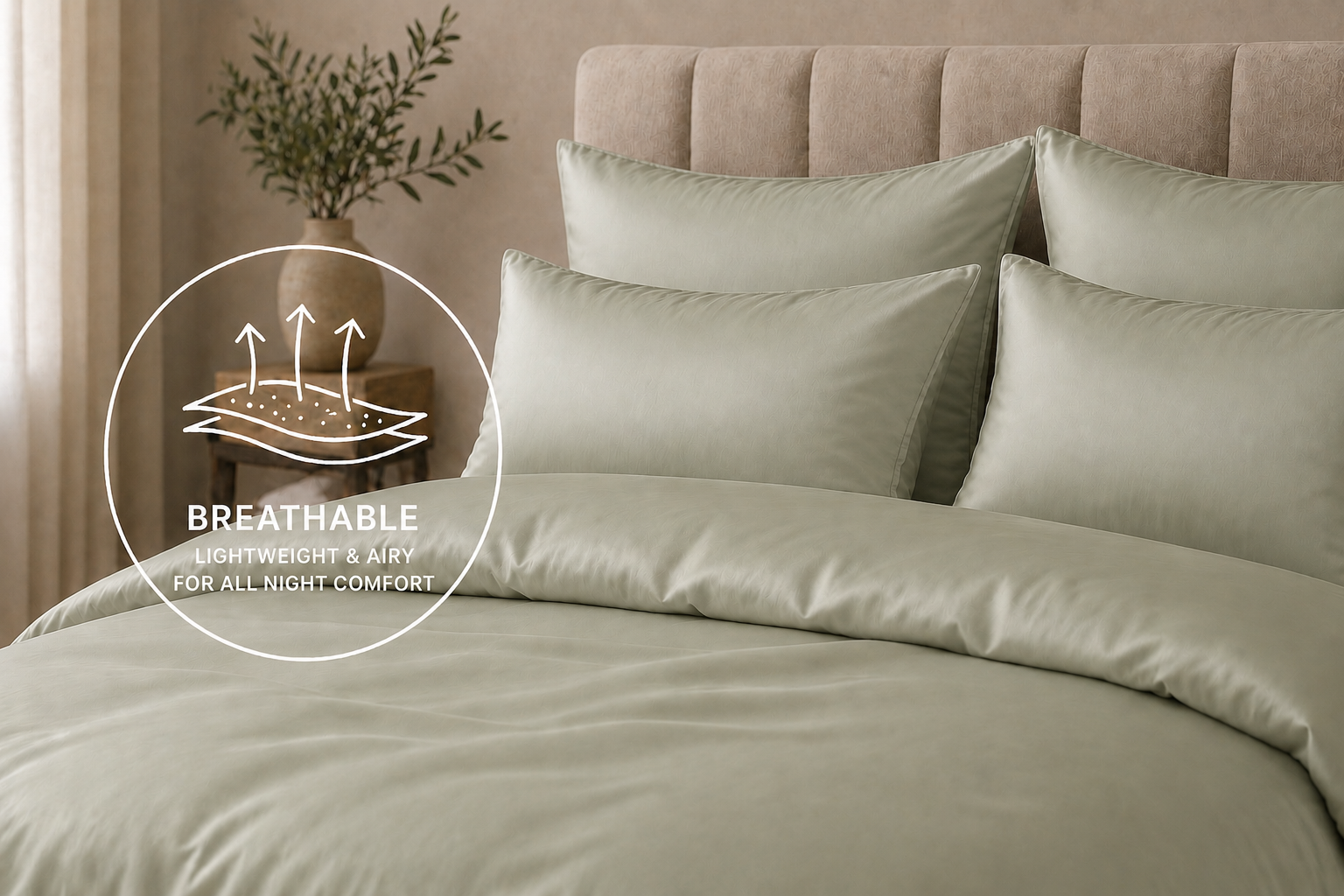Luxury Bamboo Viscose Duvet Cover