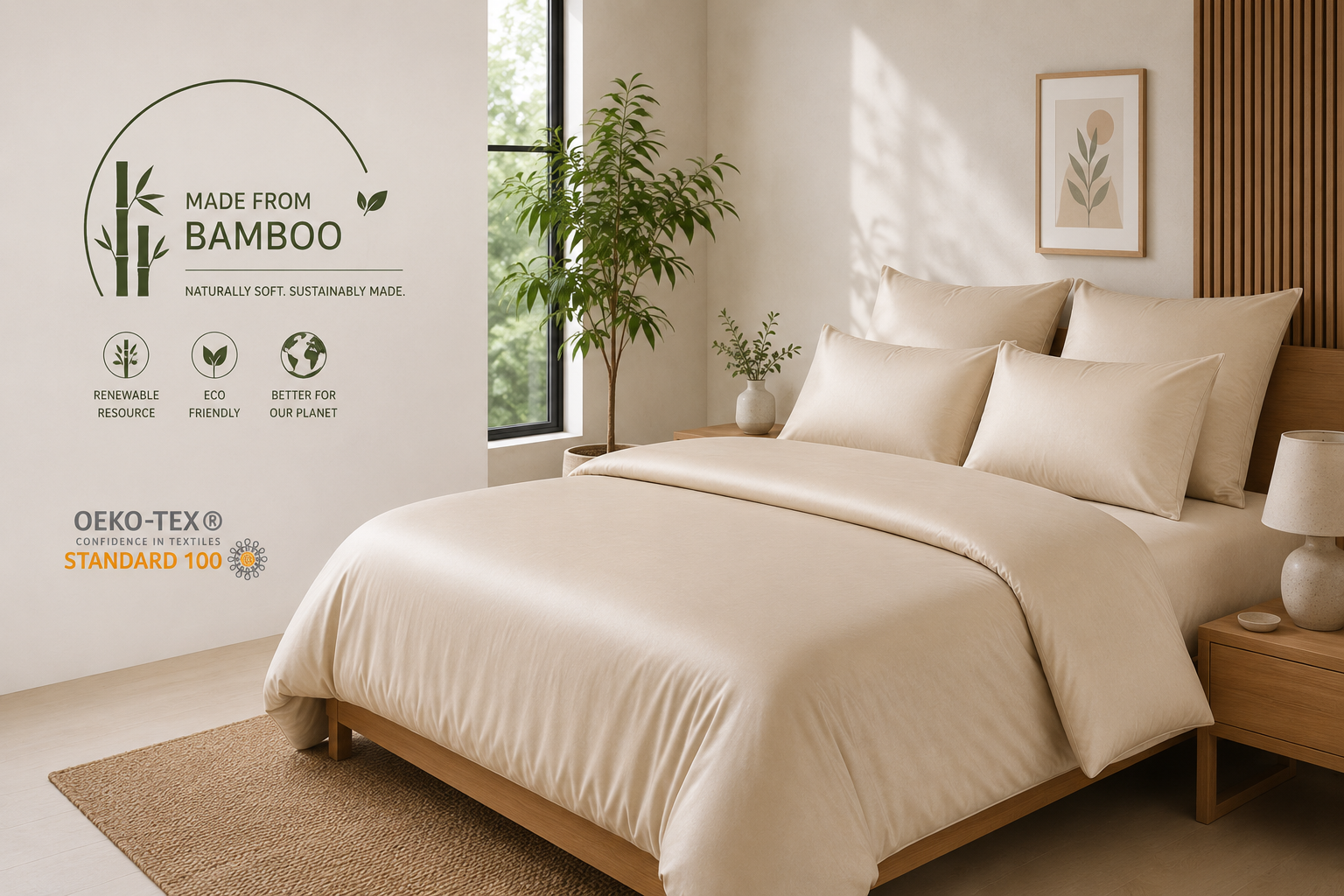 Luxury Bamboo Viscose Duvet Cover