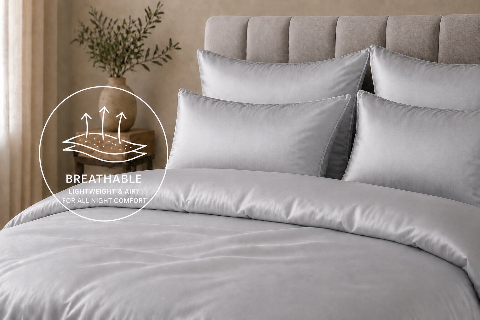 Luxury Bamboo Viscose Duvet Cover